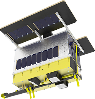 NORSAT-2 stowed